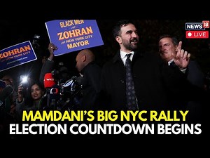LIVE | Mamdani’s Power Show in New York | Campaign Momentum Builds Ahead of Election | N18G