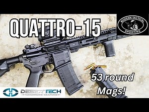 Desert Tech Quattro -15, 53 Rounds on Deck!