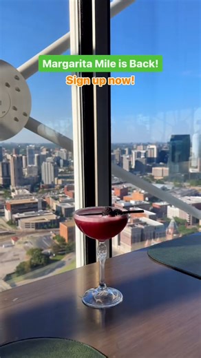 🍋‍🟩 Margarita Mile 💚 season is officially open with 39 partner locations, including 15 new additions (Like the featured Revelers Hall, Crown Block Dallas, Billy Can Can, Mexican Sugar and Sheraton Dallas Hotel: https://bit.ly/2oQq3wg! Each hand-selected margarita is a must-have while in Dallas. How the @margaritamile works: 1️⃣ Once you sign up at https://bit.ly/2oQq3wg, you'll receive a free, curated pass directly to your smartphone via text and email and can start exploring immediately with