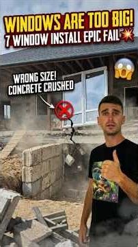 Concrete vs Power Tools Expanding 7 Windows