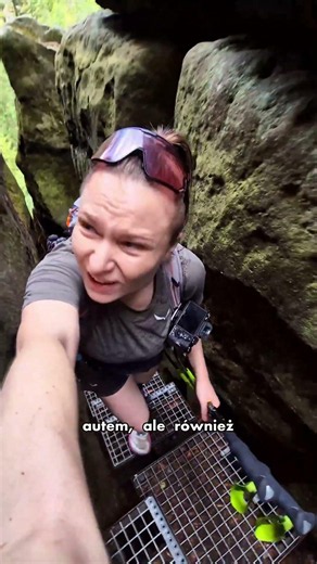 Hrebenovka Trail in Bohemian Switzerland #shorts #mountains