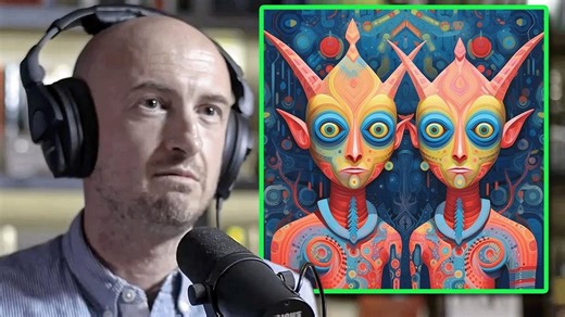 Why Everyone Sees Machine Elves When Tripping on DMT | Andrew Gallimore | Koncrete