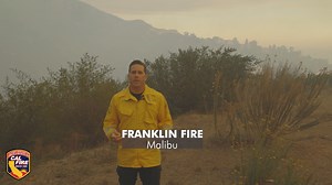 This morning, CAL FIRE Incident Management Team Four assumed command of the #FranklinFire and will continue to build on the great work of our partners at the Los Angeles County Fire Department. Firefighters have been protecting homes and evacuating residents in the community of Malibu since late Sunday night; further challenged by Red Flag conditions for low humidity and high winds. As these weather conditions will persist at least through today for much of Southern California, CAL FIRE would li