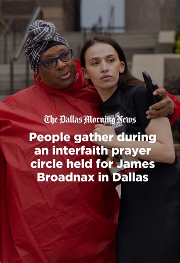 Supporters gathered in Dallas during an interfaith prayer circle held for James Broadnax, a death row inmate scheduled to be executed Thursday. Broadnax is convicted of killing two music producers outside a Garland studio in 2008. He was 20 when he was sentenced to death for the robbery and killing of Stephen Swan, 26, and Matthew Butler, 28. Broadnax has exhausted nearly every avenue for an appeal. The U.S. Supreme Court is weighing one final petition that argues Broadnax did not pull the trigg