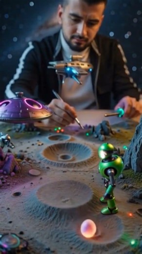 Mini Space Adventure: Tiny Planet Exploration! 🚀🪐