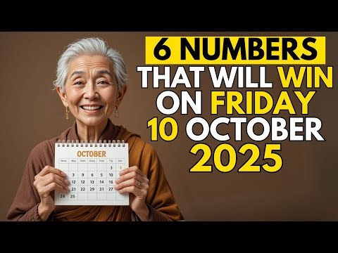 Unlock Wealth on Friday Oct 10, 2025: 6 Buddhist Lucky Numbers Revealed