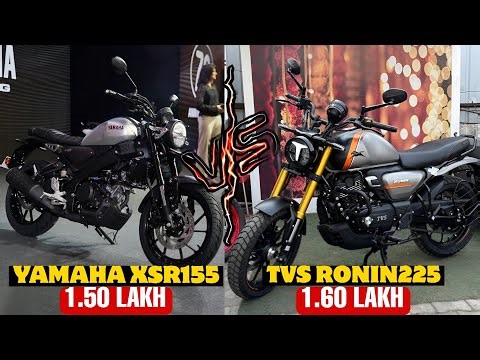 Yamaha XSR 155 vs TVS Ronin 225: Price, Specs, Mileage & Performance Comparison (2025) 🔥