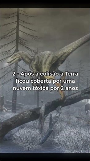 FATOS INSANOS SOBRE A EXTINÇÃO DOS DINOSSAUROS #dinossauros #curiosidades #bizarro #shorts