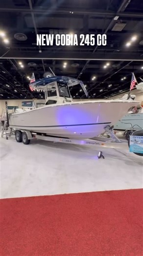 Marine Connection on Instagram: "Come see the all-new 245 CC from @cobiaboats on display at the Orlando Boat Show! This new model delivers the perfect blend of serious fishability and family-first design, redefining what’s possible in the 24-foot class. Whether you’re chasing the bite or kicking back at the sandbar, this boat adapts to your adventure. #marineconnection #cobiaboats #centerconsole"