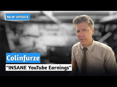 Colinfurze INSANE YouTube Earnings | This Is How Much Colinfurze Earned