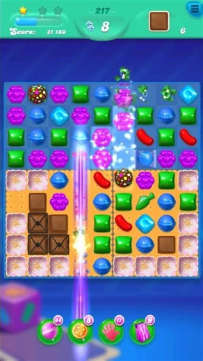 Candy Crush Soda Saga Hard Level 217 No Boosters 🍬 Challenge Gameplay | UK 🇬🇧 Turkey 🇹🇷 Puzzle Game