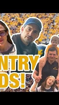 Mountaineer Nation sings COUNTRY ROADS! 💛💙