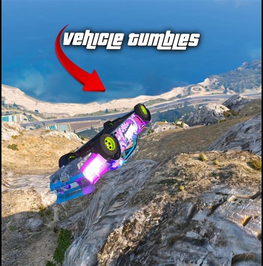 GTA 5 GAMER Reveals Mount Chiliad's Craziest Vehicle Tumbles pt.4