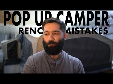 Don’t Make these Pop Up Camper Reno MISTAKES | Re-Renovating Our Renovated Pop Up Camper | Part One