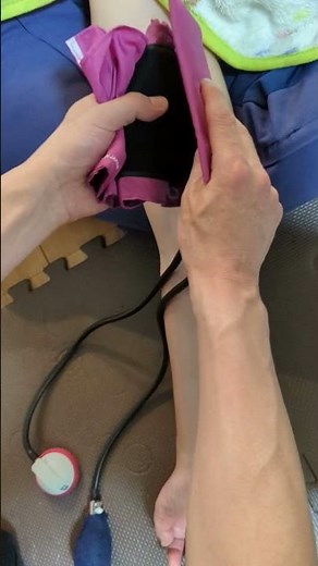 看護学生向け 基礎看護技術 血圧計測定 マンシェットの巻き方