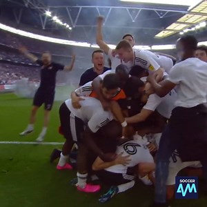 ICYMI: The moment Fulham clinched promotion to the Premier League! Predict where they will finish next season in the comments 🏆👇 | Soccer AM