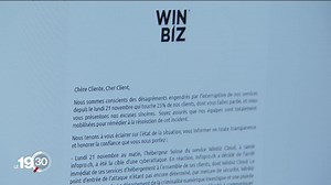 Le directeur de Winbiz assure n'avoir "aucune trace" que des données ont été volées | RTS