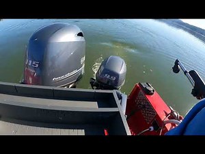 180 hewescraft sportsman 2021 red water test