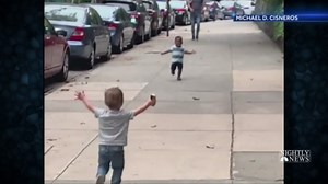 Sweet video of toddlers hugging goes viral