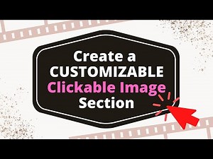 Create a Customizable Clickable Image