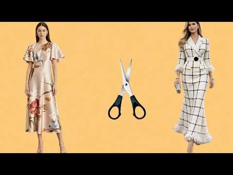 ✅ How to Sew a Flattering V Neck Dress | Pro Pattern Trick Revealed