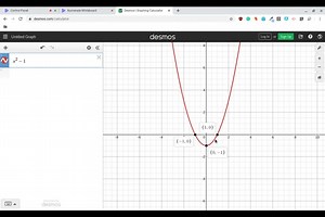 SOLVED:Graph each function using the techniques of shifting, compressing, stretching, and/or reflecting. Start with the graph of the basic function (for example,.y=x^2) and show all stages. Be sure to show at least three key points. Find the domain and the range of each function. f(x)=x^2-1