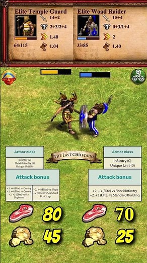 Elite Temple Guard vs Elite Woad Raider | Muisca vs Celts | The Last Chieftains | AoE2