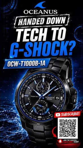 This Oceanus #watch OCW-T1000 Changed Future G-Shocks