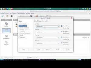 Como hacer consultas en una base de datos de OpenOffice.