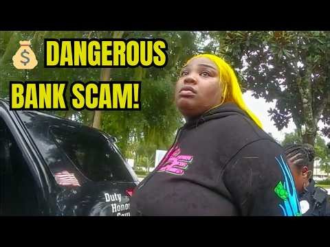 Police Ruin Scammer’s Birthday at the Bank | Bodycam Investigation #police #bodycam #bank #arrest