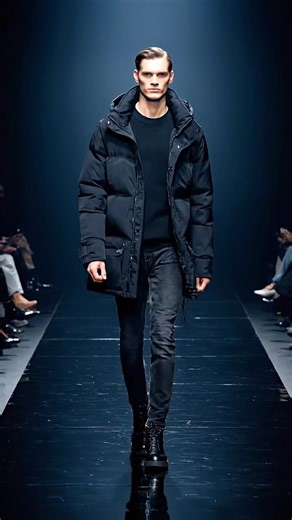Professional Winter Catwalk 2026 | European Male Model 6 Trendy Looks