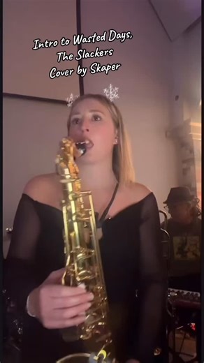 Intro to Wasted Days, original by @theslackersband covered by Skaper! Since joining @skaper.devon earlier this year I am now a new Slackers fan! #theslackers #skamusic #livemusic #saxyrobyn #skaper #ska #saxophone #tenorsax #gigging | SaxyRobyn Birch