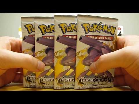 4 Legendary Treasures Pokemon Booster Pack Opening (Great Pack!)