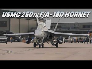 USMC 250th F/A-18D Hornet VMFA 112 Cowboys 4k Walk Around | Wings of Pride Airshow 2025 in Branson