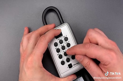 Decoding Master Lock Push Button Key Box | Lockpicking Tutorial