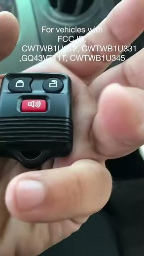 PROGRAM FORD REMOTE ON BOARD