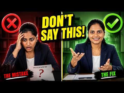 10 Interview Mistakes That Can Cost You the Job | Avoid These Common Mistakes