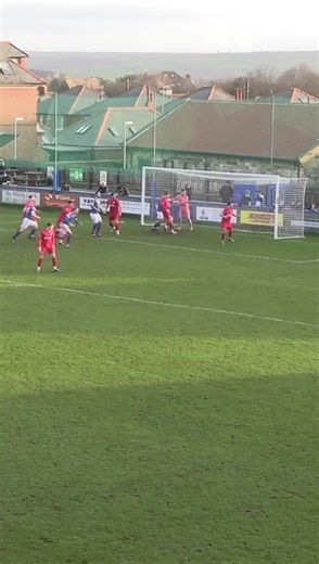 Pin point corner from @Layton watts, and a lovely header from Matty Tymon 🙌 #goal #nonleague #whitby #soccer #fyp