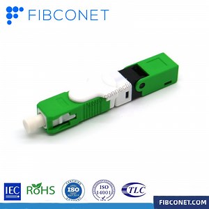 [Hot Item] Conector rápido óptico de ensamblaje de fibra óptica FTTH Sc APC/Upc