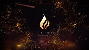 Download Gold Particles Logo - Videohive - aedownload.com