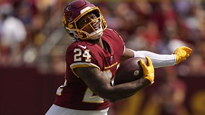 Antonio Gibson accelerates for quick 27-yard burst