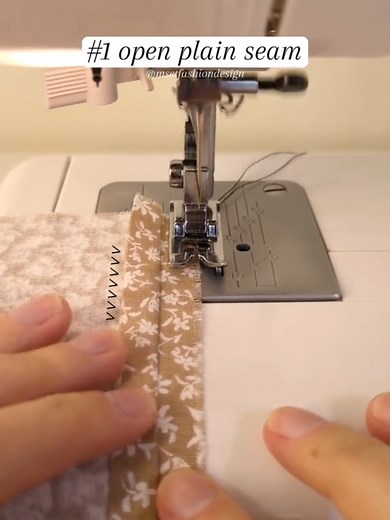 Mastering Open Plain Seam Sewing Techniques