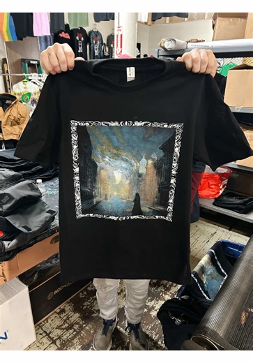 7 screen SIM process magic on the Allmade AL3000 Recycled Cotton Heavyweight Tee 🪄✨ Brought to life by Together Press and @The Can of Corn on the MHM E Auto! This one hit! Who else is obsessed with how these printed on the heavyweight?? #screenprint #screenprinting #allmade #tshirt #mhm