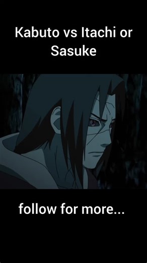 ASSASSINS_LORD on Instagram: "Itachi vs kabuto #anime #naruto #kakashi #itachi"