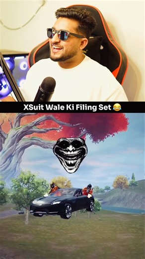 XSuit Wale Ki Filing Set 😂 #funny #gaming #bgmishorts #bgmi #ytshorts #gamer #victor #funnyvideos y