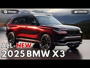 2025 BMW X3 Hybrid Unveiled - The Latest Breakthrough !!