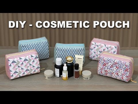 DIY - Wolly Cosmetic Pouch - Step by step tutorial - Free Pattern