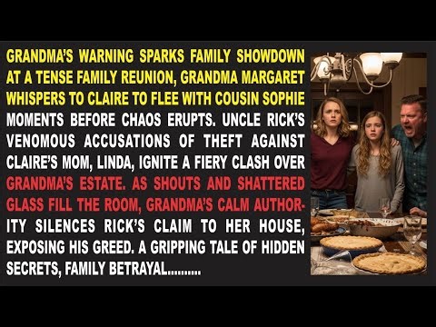 Grandma's Warning Sparks Family Showdown at a Tense Family........