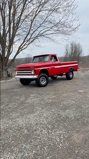 1966 Chevrolet K10 Classic 4x4 Pickup Truck Beautiful! #shorts #car #truck #classic #chevy
