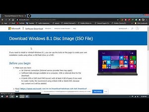 Download Windows 8.1 Disc Image (ISO File) From official source Untouched Original ISO. ll Info4u ll